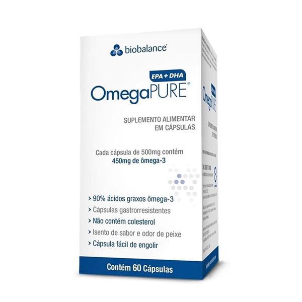 Omega Pure EPA + DHA Biobalance 60 Cápsulas