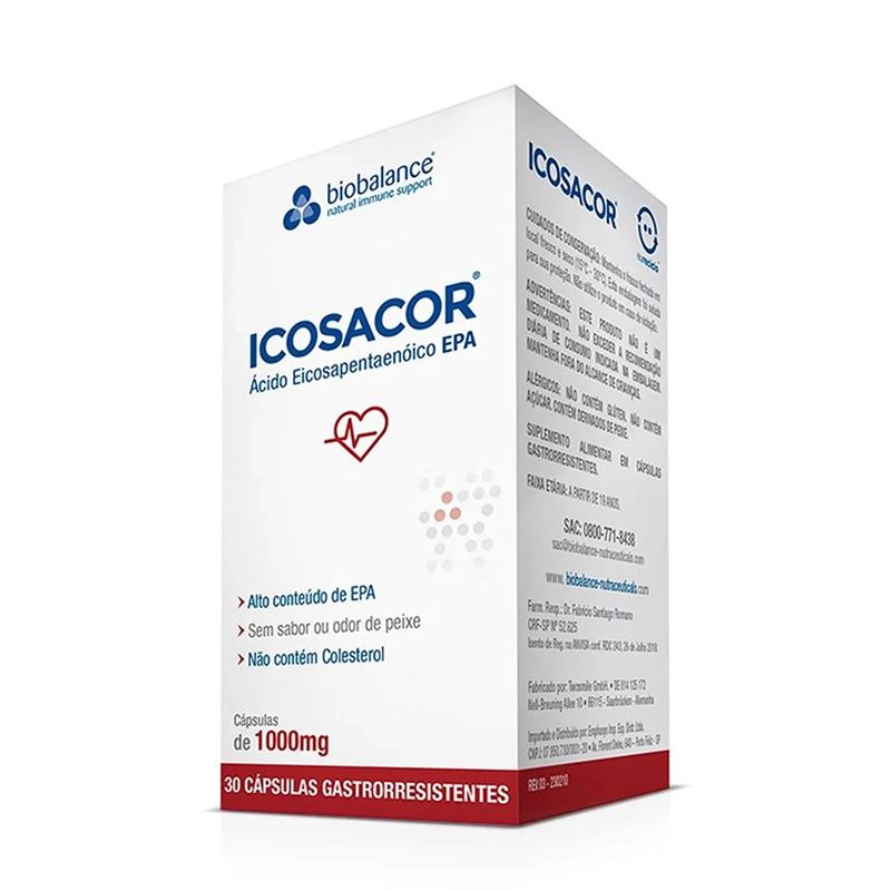 Icosacor EPA Biobalance 30 Cápsulas