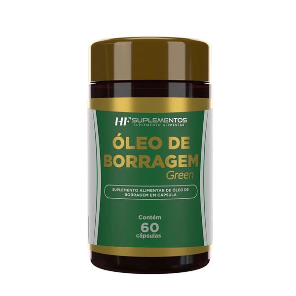 Óleo de Borragem HF Suplementos 60 Cápsulas