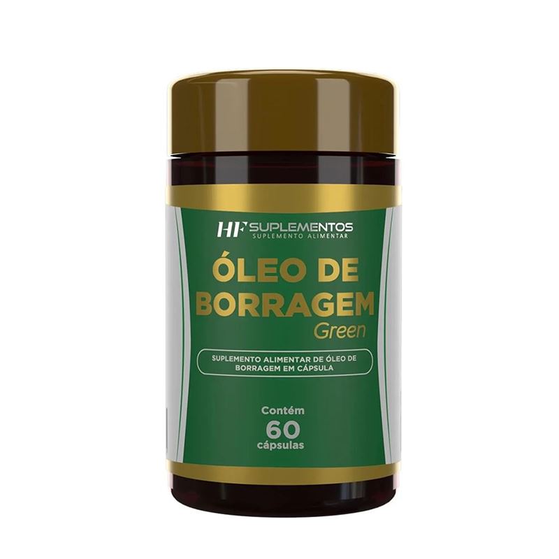 Óleo de Borragem HF Suplementos 60 Cápsulas