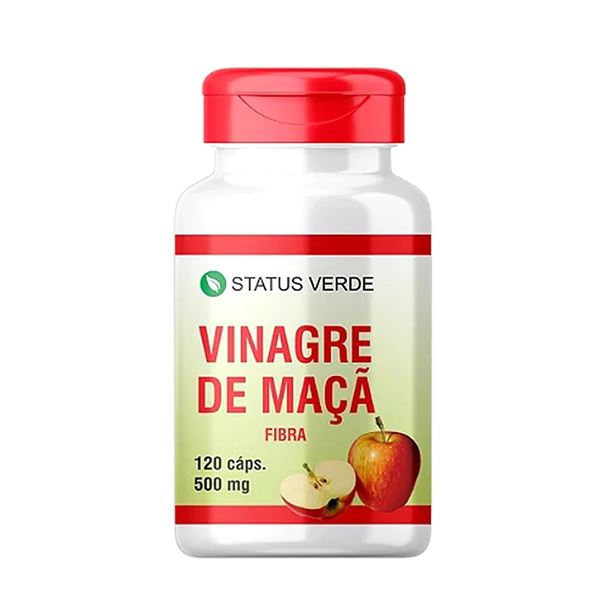 Vinagre de Maçã Status Verde 120 Cápsulas