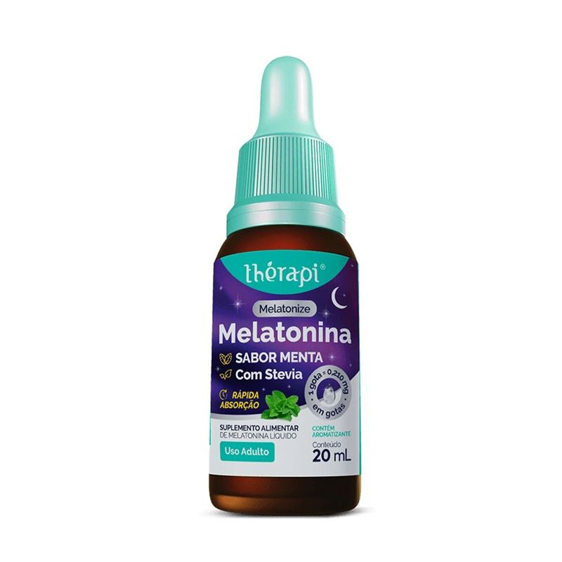 Melatonina em Gotas Sabor Menta Thérapi
